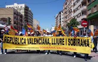 Manifestació 'Per la república' a Castelló de la Plana, 16 de maig 2009